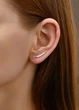 Срібні сережки у стилі мінімалізм (АРТ. №6016) Dadiverin Jewelry - зображення 4