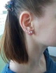 Сережки клаймбери зі срібла з фіанітами (АРТ. №684) Dadiverin Jewelry - изображение 2