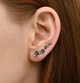 Сережки зі срібла 925 у формі квітів (АРТ. №6026c) Dadiverin Jewelry - изображение 2