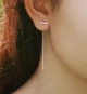 Сережки-протяжки зі срібла 925 (АРТ. №6048) Dadiverin Jewelry - изображение 4