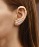 Срібні сережки з фіанітами (АРТ. №6024) Dadiverin Jewelry - изображение 2