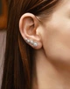Срібні сережки з фіанітами (АРТ. №6024) Dadiverin Jewelry - изображение 3