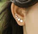 Сережки клаймбери зі срібла 925 (АРТ. №698) Dadiverin Jewelry - изображение 1