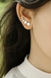 Сережки клаймбери зі срібла 925 (АРТ. №698) Dadiverin Jewelry - изображение 2