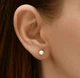 Срібні сережки-пусети з перлинами (АРТ. №676) Dadiverin Jewelry - изображение 1