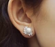Срібні сережки з перлами і фіанітами (АРТ. №6043) Dadiverin Jewelry - изображение 1