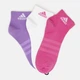 Набор женских носков Adidas T Spw Ank IC1290 37-39 3 пары Preloved Fuchsia (4066746305980) - изображение 1