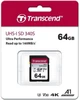 Карта пам'яті Transcend SD 64GB C10 UHS-I U3 R160/W50MB/s 4K - зображення 6
