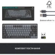 Клавиатура Logitech MX Mechanical Mini Minimalist Graphite (920-010780) - изображение 9