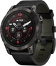 Смарт-часы Garmin epix Pro (Gen 2) Sapphire Edition 47 mm Carbon Grey DLC Titanium with Black Leather Band (010-02803-30) - изображение 1