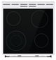 Плита склокераміка Gorenje GECS 6C70 WC 71 л 4 конфорки Білий - зображення 6