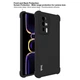 Защитный чехол IMAK Airbag Sand Case для Xiaomi Poco F5 Pro / Redmi K60 / Redmi K60 Pro - Black - изображение 8