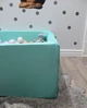 Сухий басейн Maikinbaby квадрат 110х40х6 см та 250 шт куль М'ятний (арт.Мк110-108) - зображення 4