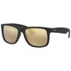 Солнцезащитные очки Ray-Ban Justin RB4165 622/5A 54 мм. MIRROR GOLD - изображение 1