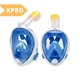 Маска для снорклінгу та дайвінгу XPRO Easybreath Tribord з кріпленням під екшн камеру L/XL синя (GR- 143_351) - зображення 2