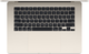 Laptop Apple MacBook Air 15.3" M2 8/512GB 2023 (MQKV3ZE/A) Starlight - obraz 3