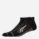 Носки мужские треккинговые короткие ASICS ICON RUN QUARTER SOCK 3013A867-001 43-46 Черный/Серый (4550456356610) - изображение 2