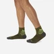 Носки мужские ASICS RACING RUN QUARTER SOCK 3013A865-300 39-42 Зеленые/Желтые (4550456719064) - изображение 4