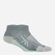 Носки мужские треккинговый высокие ASICS ICON RUN QUARTER SOCK 3013A867-402 43-46 Бирюзовый/Серый (4550456718708) - изображение 1