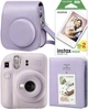 Набір Fujifilm INSTAX Mini 12 Lilal Purple Фіолетовий Фотокамера миттєвого друку / Картриджі 20 фото / Чохол / Альбом 64 фото + Подарункове пакування - зображення 1