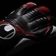 Вратарские перчатки Uhlsport POWERLINE STARTER SOFT черно-красно-белые 9 1011312 01 - изображение 4