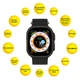 Смарт-часы AURA X4 ProMax 53mm Black - изображение 2