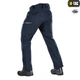 Брюки M-Tac Soft Shell Winter Dark Navy Blue M - изображение 4