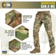 Брюки M-Tac Aggressor Gen.II рип-стоп Multicam 2XL/L - изображение 6