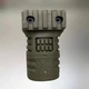 Рукоятка передня коротка DLG TACTICAL (DLG-117), колір Олива, з відсіком, з планкою Пікатінні (241860) - зображення 1