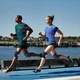 Бандаж под колено для облегчения болей BE ACTIVE наколенник на липучке, универсальный размер на ногу, унисекс Чёрный - изображение 8