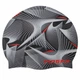 Шапочка для плавания силиконовая Yingfa Swimming Cap 0080 Black-Grey-Red - изображение 1