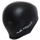 Шапочка для плавання дитяча силіконова Yingfa Junior K0061 Black - зображення 2