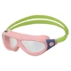 Очки-полумаска для плавания детские Zelart Yingfa Junior J668AF Light Pink-Green - изображение 1