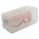 Очки-полумаска для плавания детские Zelart Yingfa Junior J668AF Light Pink-Green - изображение 6