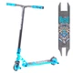 Трюковий самокат Best Scooter 53480 з кермовою системою HIC, колеса 110 мм, анодоване фарбування + 2 пеги, Синій - зображення 1