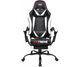Ігрове крісло для геймерів та роботи EXTREME R103 Чорно білий геймерське крісло - изображение 2