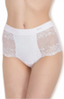 Высокие трусики слип с кружевом Janira 31690 Bianco 48(XL) Белый - изображение 1