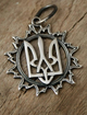 Кулон Тризуб зі шнуром 50 см. Срібло 925°. (АРТ. №194/50) Dadiverin Jewelry - изображение 1