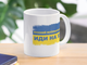 Чашка Керамическая Кружка с принтом Русский военный корабль иди на ... Белая 330 мл - изображение 2