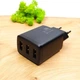 Сетевое зарядное устройство Baseus Compact Charger 17W (3USB) Black - изображение 2