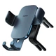 Автодержатель Baseus Metal Age Gravity Car Mount Round Air Vent Version Dark Grey (770904) - изображение 3