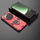Чехол с подставкой Deexe Hybrid Case для Xiaomi 13 Ultra - Red - изображение 4