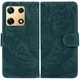Чехол-книжка Deexe Tiger для Infinix Note 30 Pro - Green - изображение 1