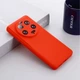 Защитный чехол Deexe Silicone Case для Xiaomi 13 Ultra - Red - изображение 4