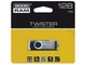 USB флеш накопичувач GOODRAM 128GB UTS2 Twister Black USB 2.0 (UTS2-1280K0R11) - зображення 2