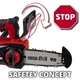 Цепная пила Einhell FORTEXXA 18/20 TH акум., PXC, 18В, 20 см, безщіт., 2.54 кг (без АКБ та ЗП) (4600020) - изображение 10