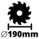 Дисковая пила Einhell TE-CS 18/190 Li BL - Solo акум., PXC, 18В, диск 190х20 мм (без АКБ та ЗП) (4331210) - изображение 6