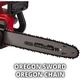 Цепная пила Einhell GC-EC 1935, 1900 Вт, 35 см, 4.66 кг (4501220) - изображение 7