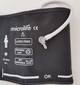 Манжета Microlife 22-42см + коннектор оригинальная для автоматических и полуавтоматических тонометров с одной трубкой серая - изображение 1