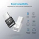 Блютуз адаптер UGREEN US192 USB Bluetooth 4.0 Adapter (30524) - зображення 2